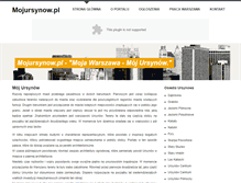 Tablet Screenshot of mojursynow.pl